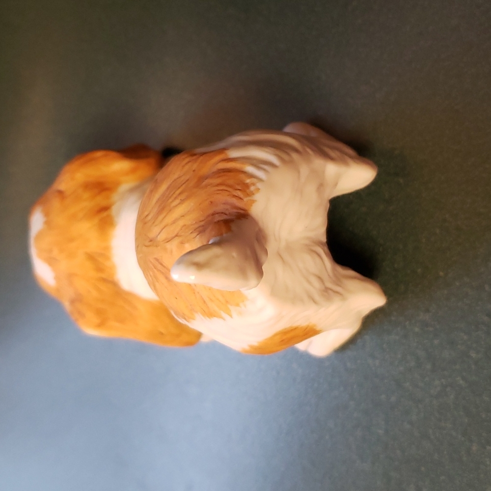 Home Interiors Homeco Set of 2 Tan and White Puppy Figurines. - Picture 5 of 7